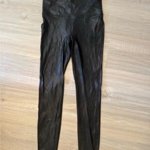 Spanx Faux Leather Leggings